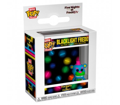 Figura Bitty POP Deluxe Five Night's at Freddy's Blacklight Freddy