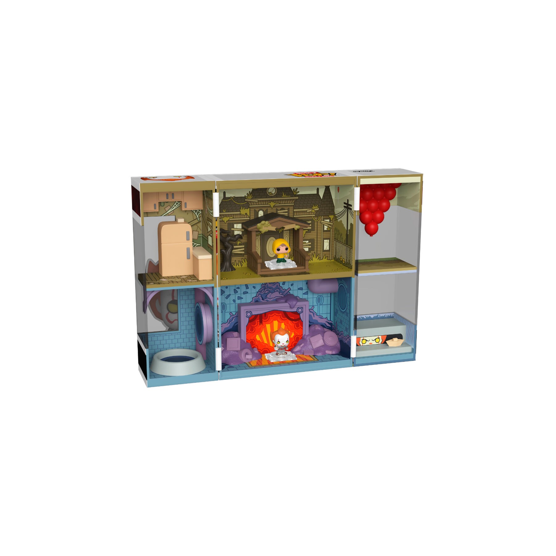 Figura Bitty POP Boxes IT Pennywise's Lair
