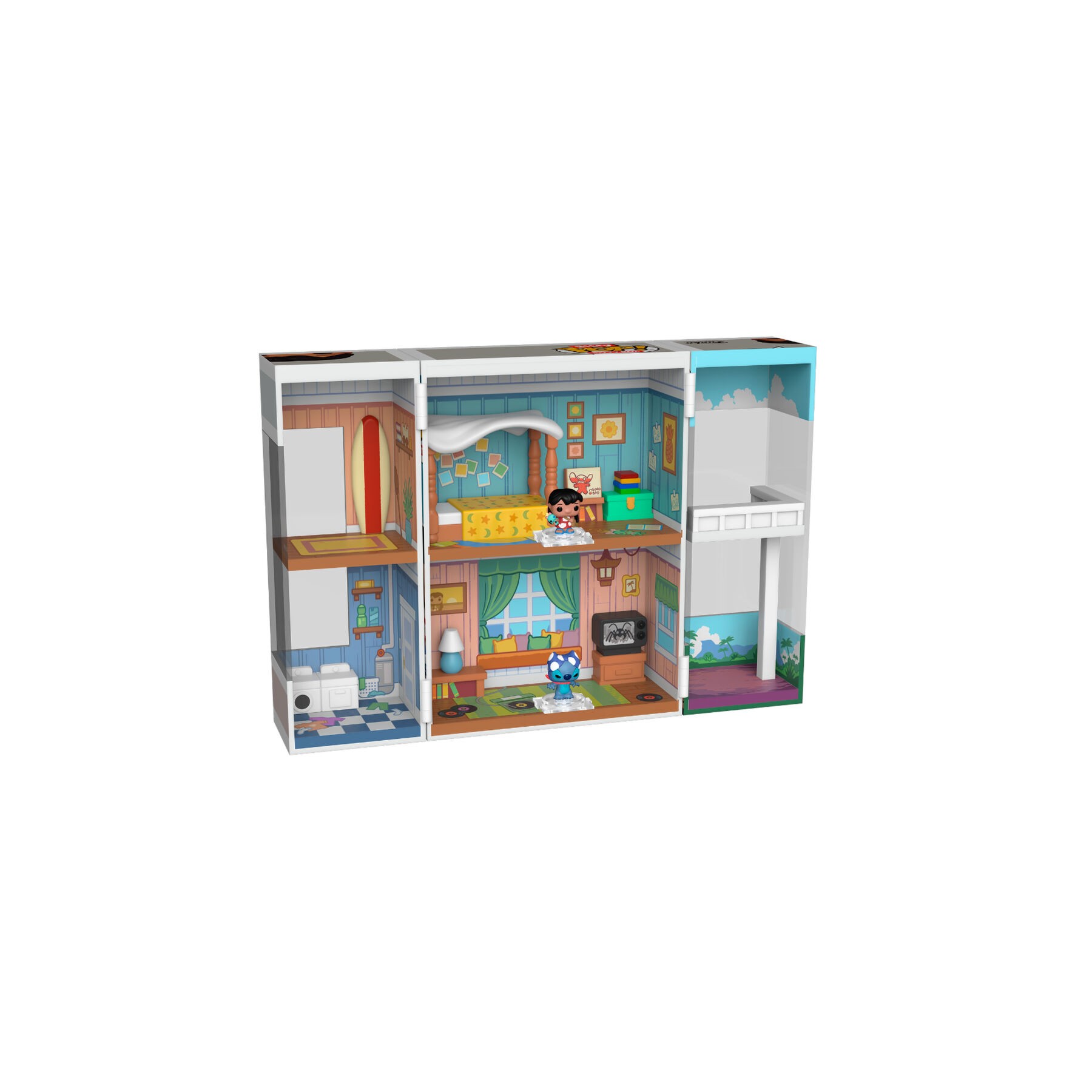 Figura Bitty POP Boxes Disney Stitch Lilo's Home