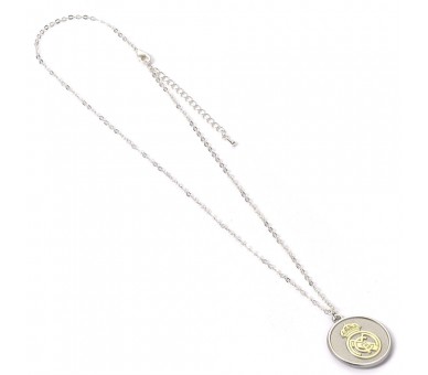 Colgante Real Madrid plateado