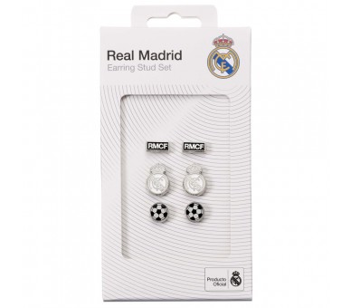 Set 3 Pares de pendientes Real Madrid