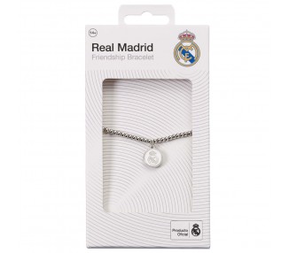 Pulsera Real Madrid plateada
