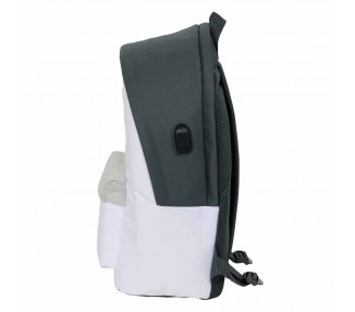 Mochila portatil + USB Real Madrid 25/26 44cm