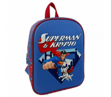 Mochila 3D Krypto & Superman DC Comics 30cm