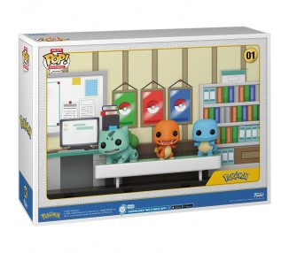 Figura POP Moments Deluxe Pokemon 1996 Bulbasaur Charmander Squirtle