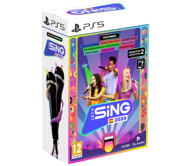 LET'S SING 2026 + 2 MICROFONOS