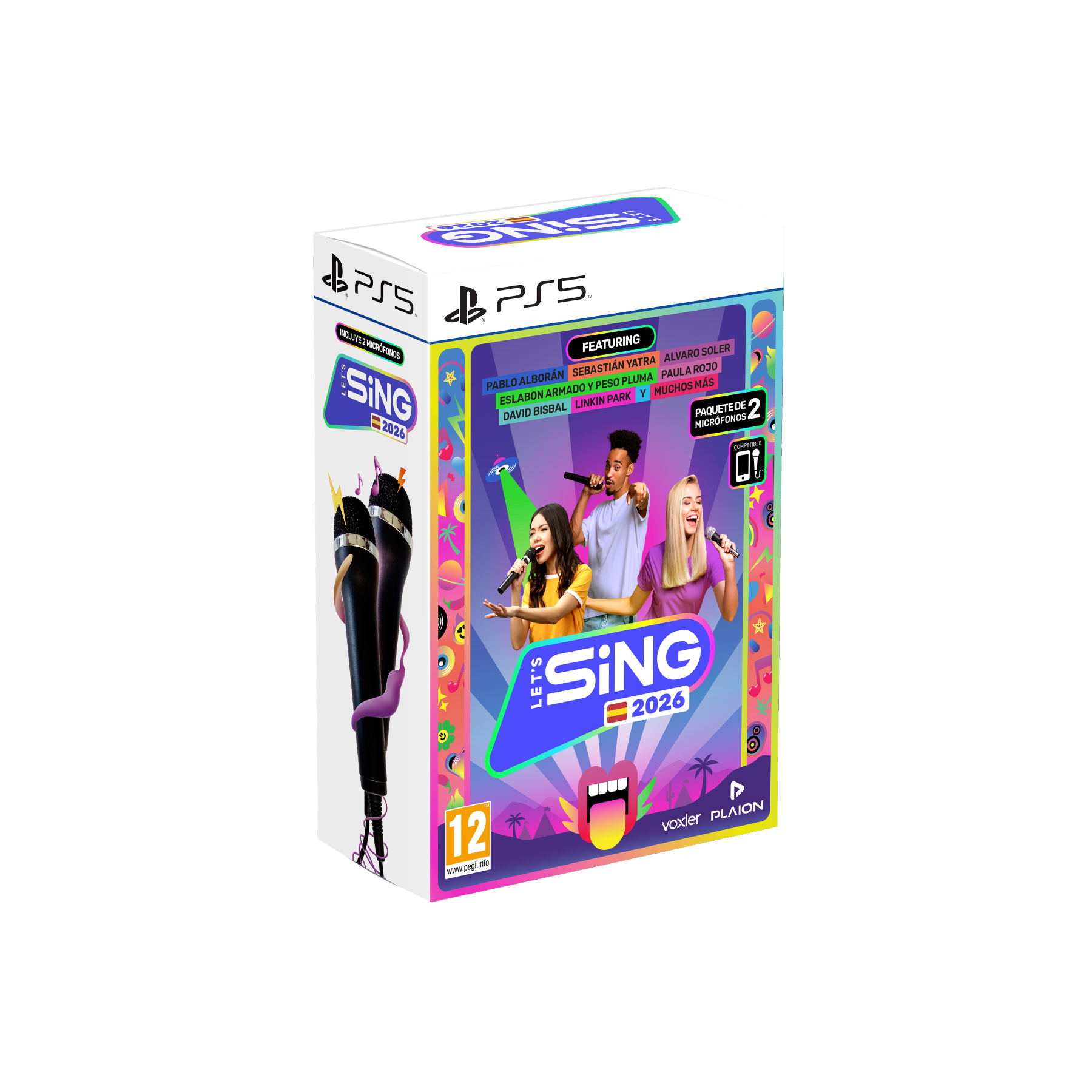 LET'S SING 2026 + 2 MICROFONOS