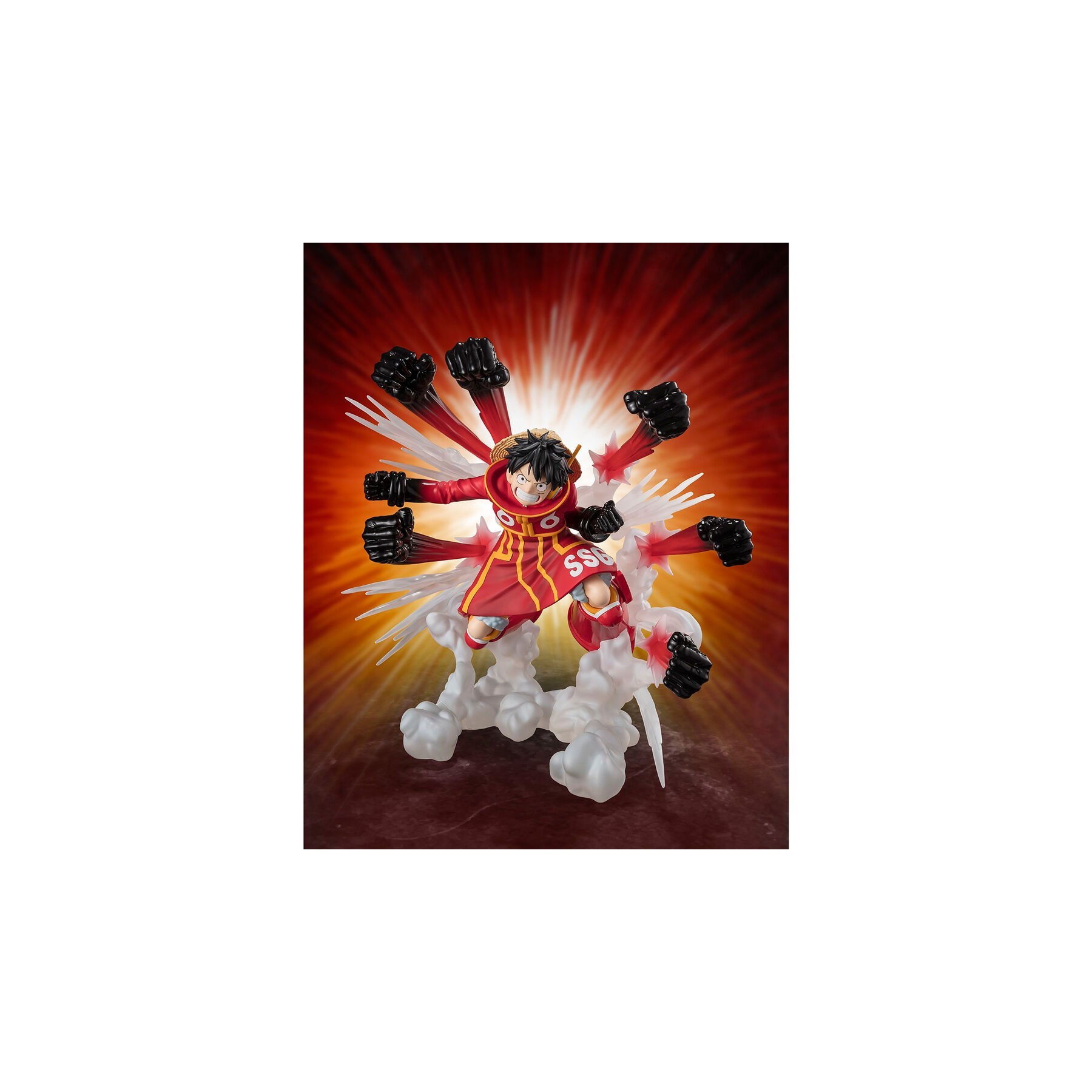 Figura S.H. Figuarts Zero Monkey D Luffy Gum Gum Hawk Gatlin