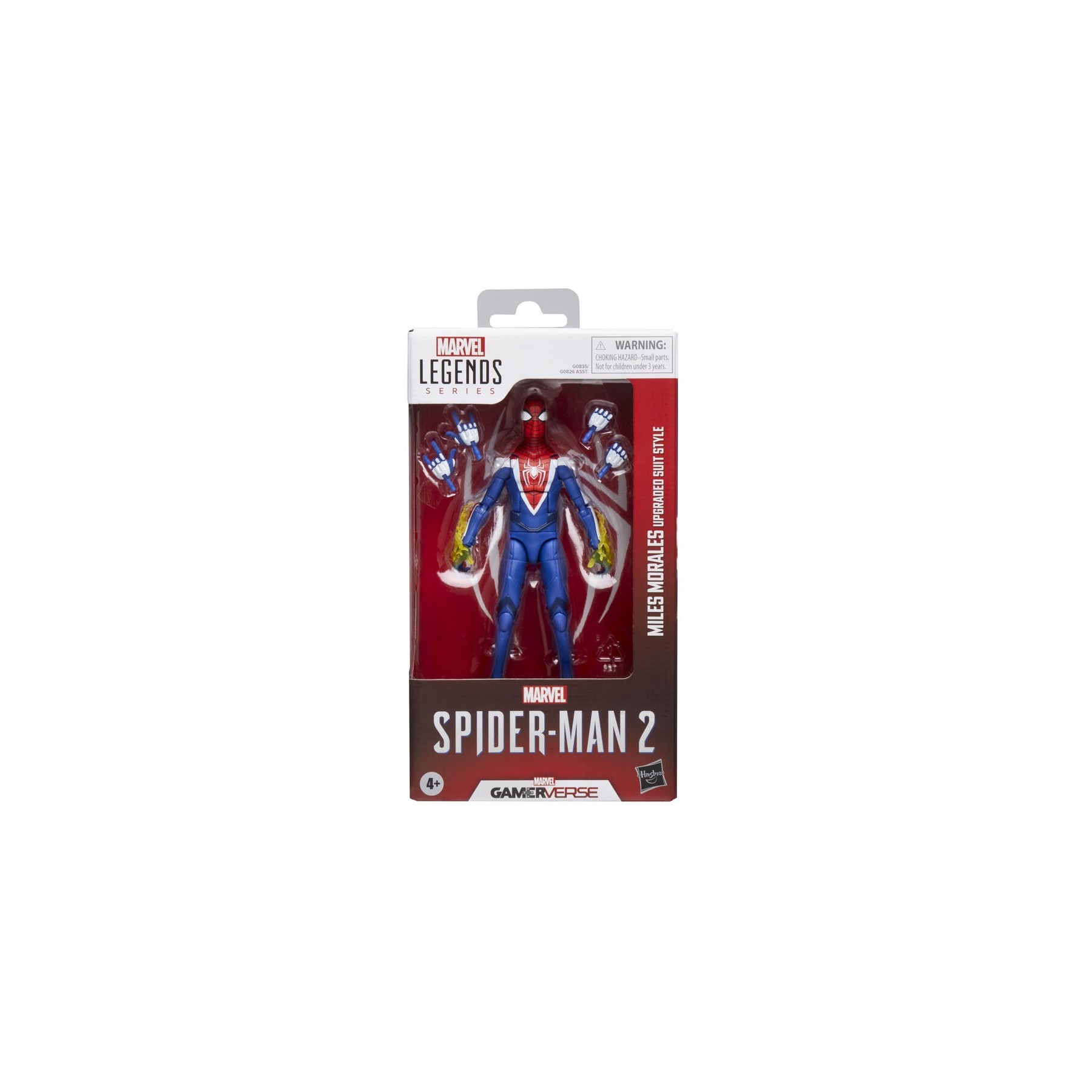 Figura Miles Morales Upgraded Suit Style Spider-Man 2 Marvel