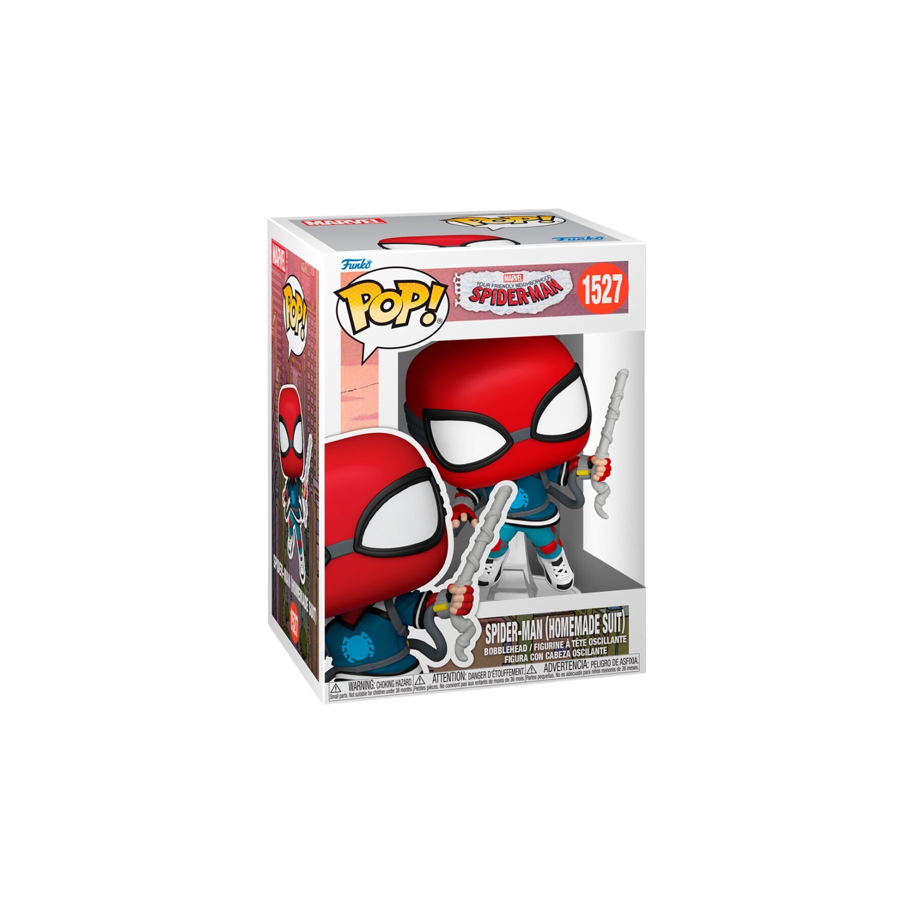 Figura Pop Marvel Spider-Man - Spider- Man Homemade Suit