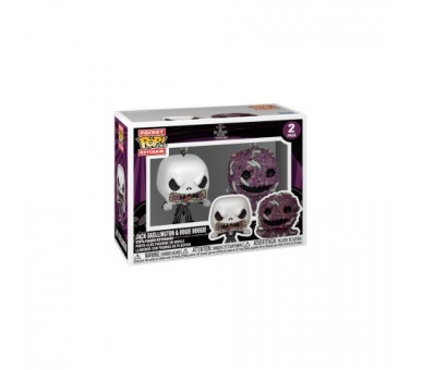 Blister 2 Llaveros Pocket Pop Disney Pesadilla Antes De Navi