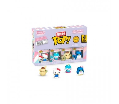 Blister 4 Figuras Bitty Pop Hello Kitty And Friends Hello Ki