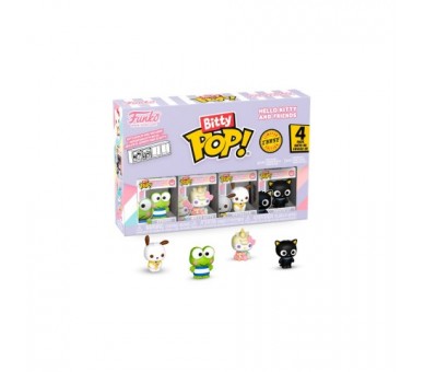 Blister 4 Figuras Bitty Pop Hello Kitty And Friends Keroppi