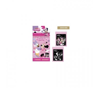Set Papeleria Scratch Minnie Disney