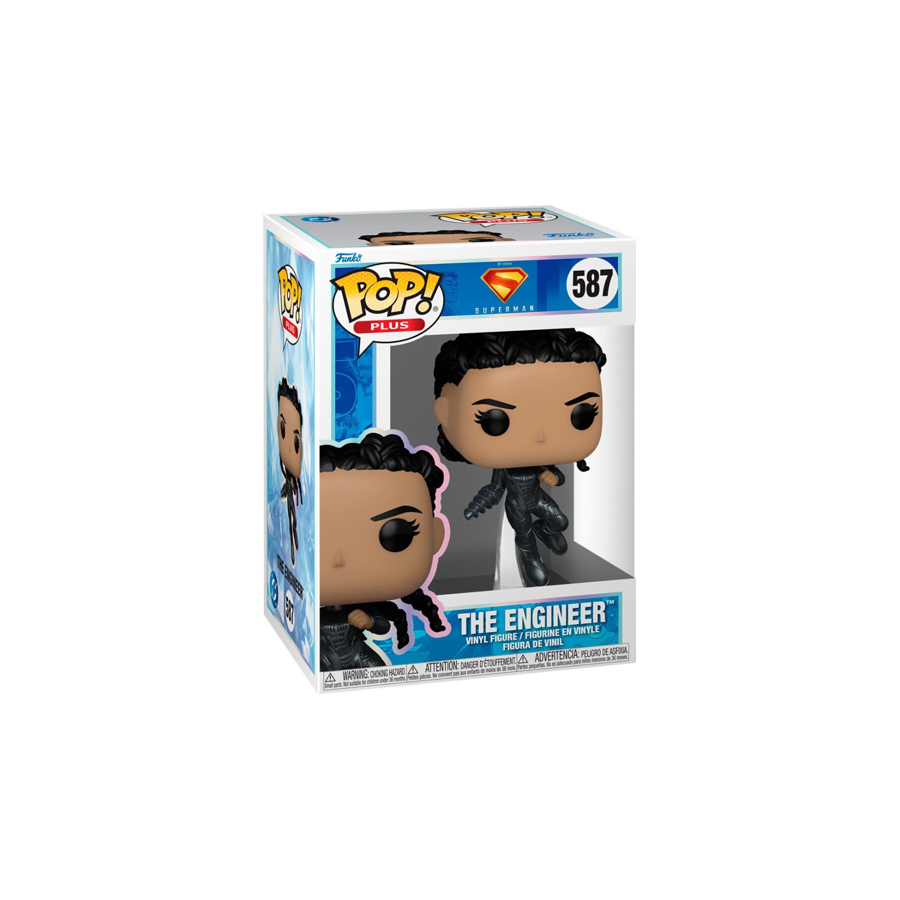 Figura Pop Plus Dc Comics Superman The Enigeer