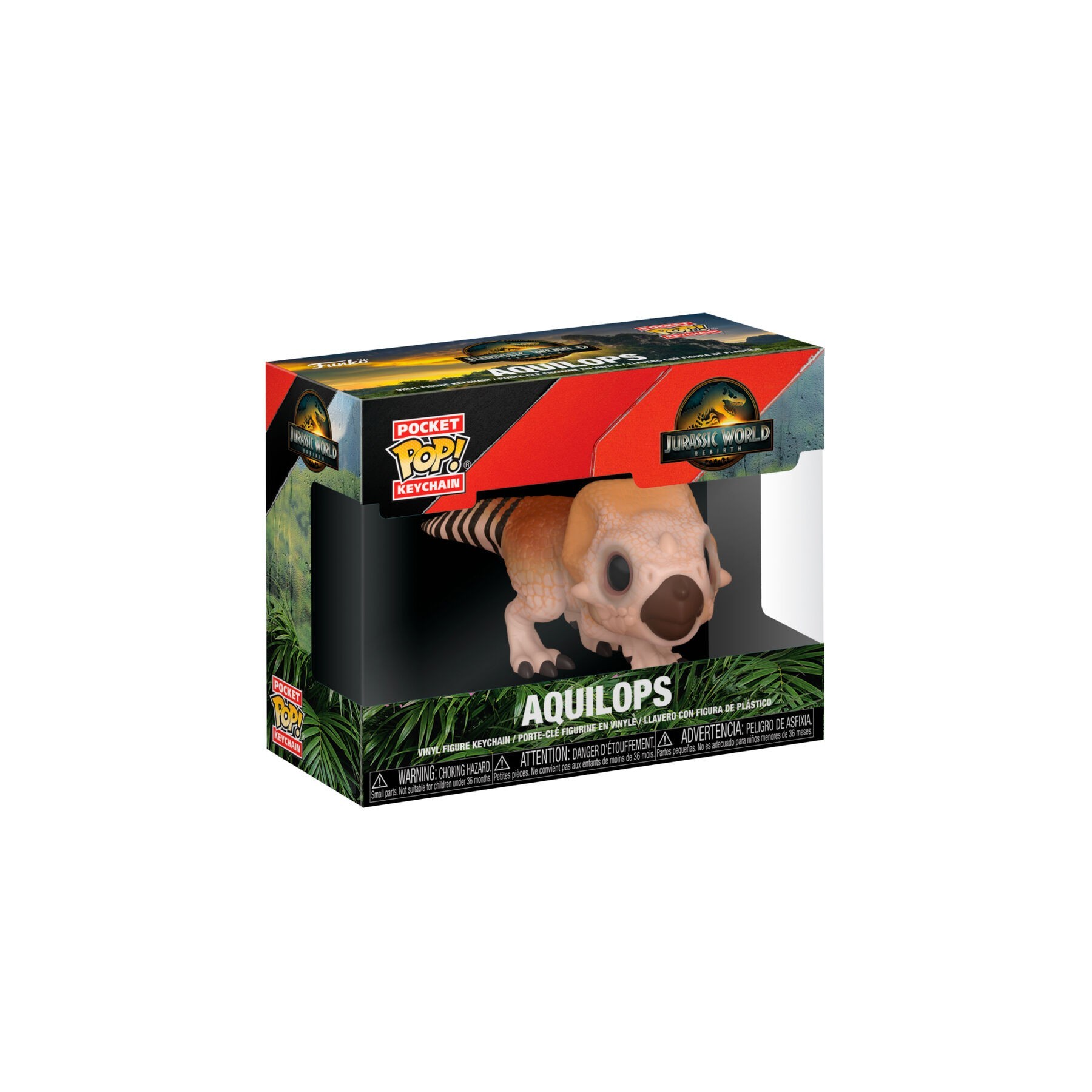 Llavero Pocket Pop Jurassic World 5 Aquilops