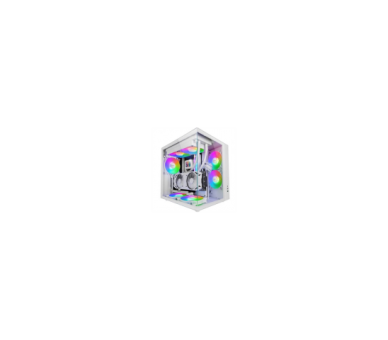 Caja Gaming Semitorre Mars Gaming Mcv-One/ Blanca