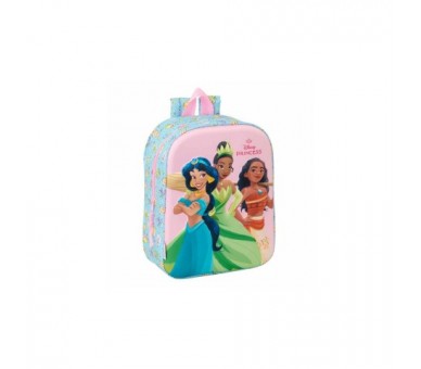 Mochila 3D Princesas Disney 27Cm