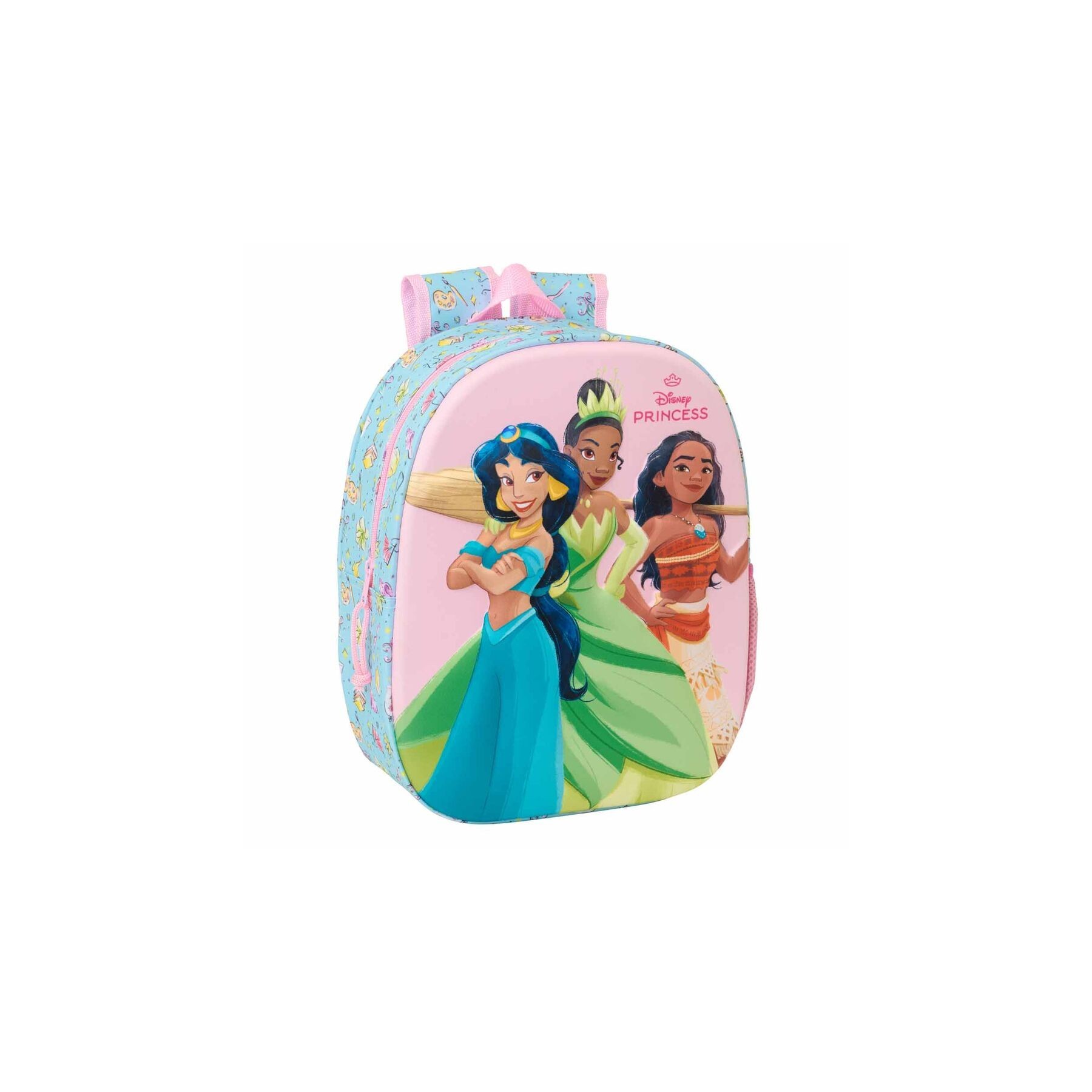 Mochila 3D Princesas Disney 33Cm