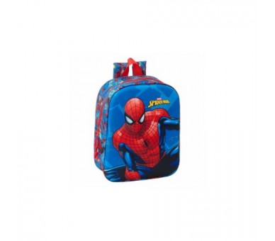 Mochila 3D Spiderman Marvel 27Cm