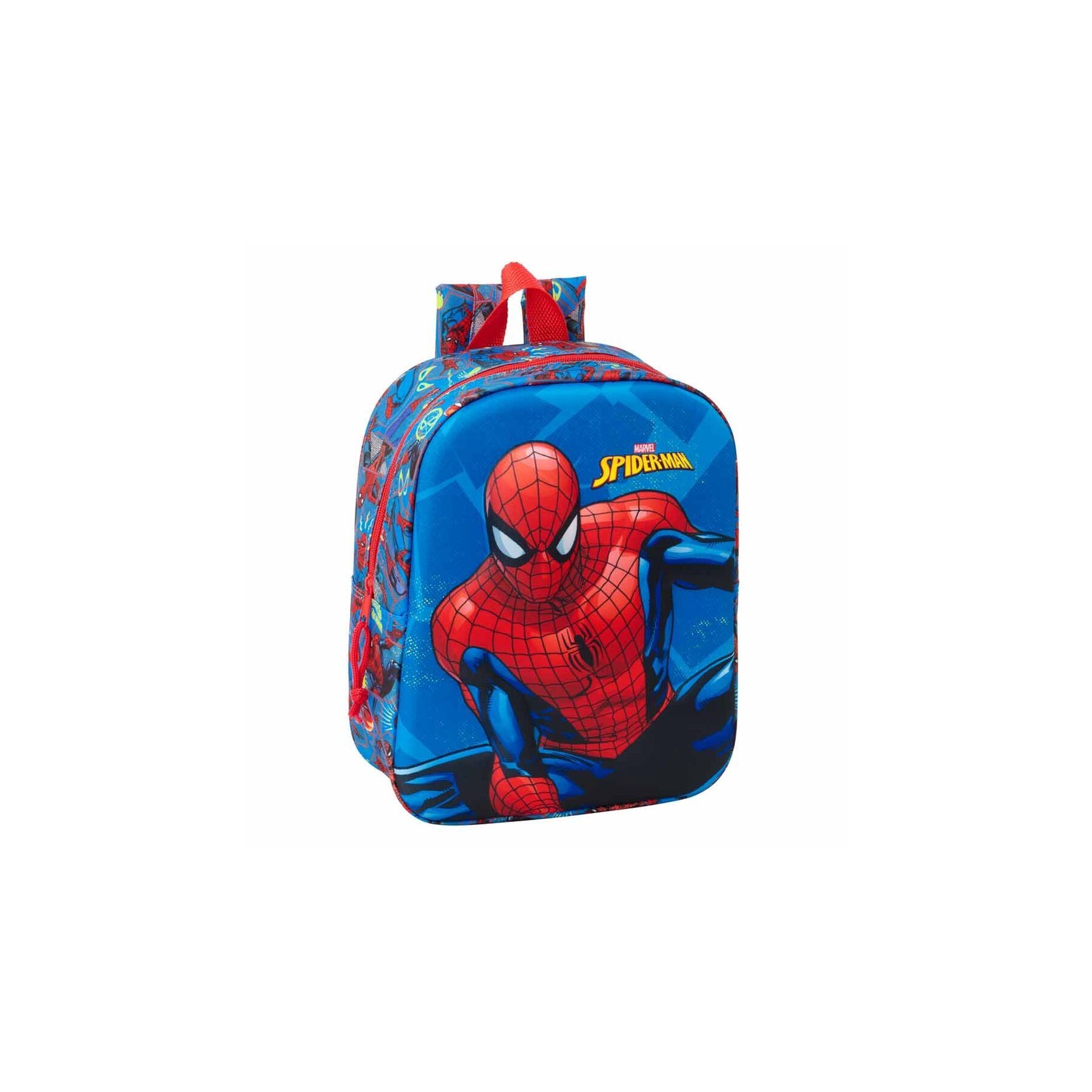 Mochila 3D Spiderman Marvel 27Cm