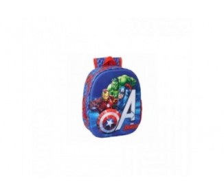 Mochila 3D Los Vengadores Avengers Marvel 33Cm