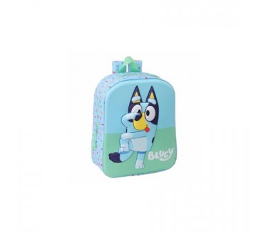 Mochila 3D Bluey 27Cm