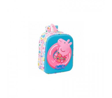 Mochila 3D Peppa Pig 27Cm