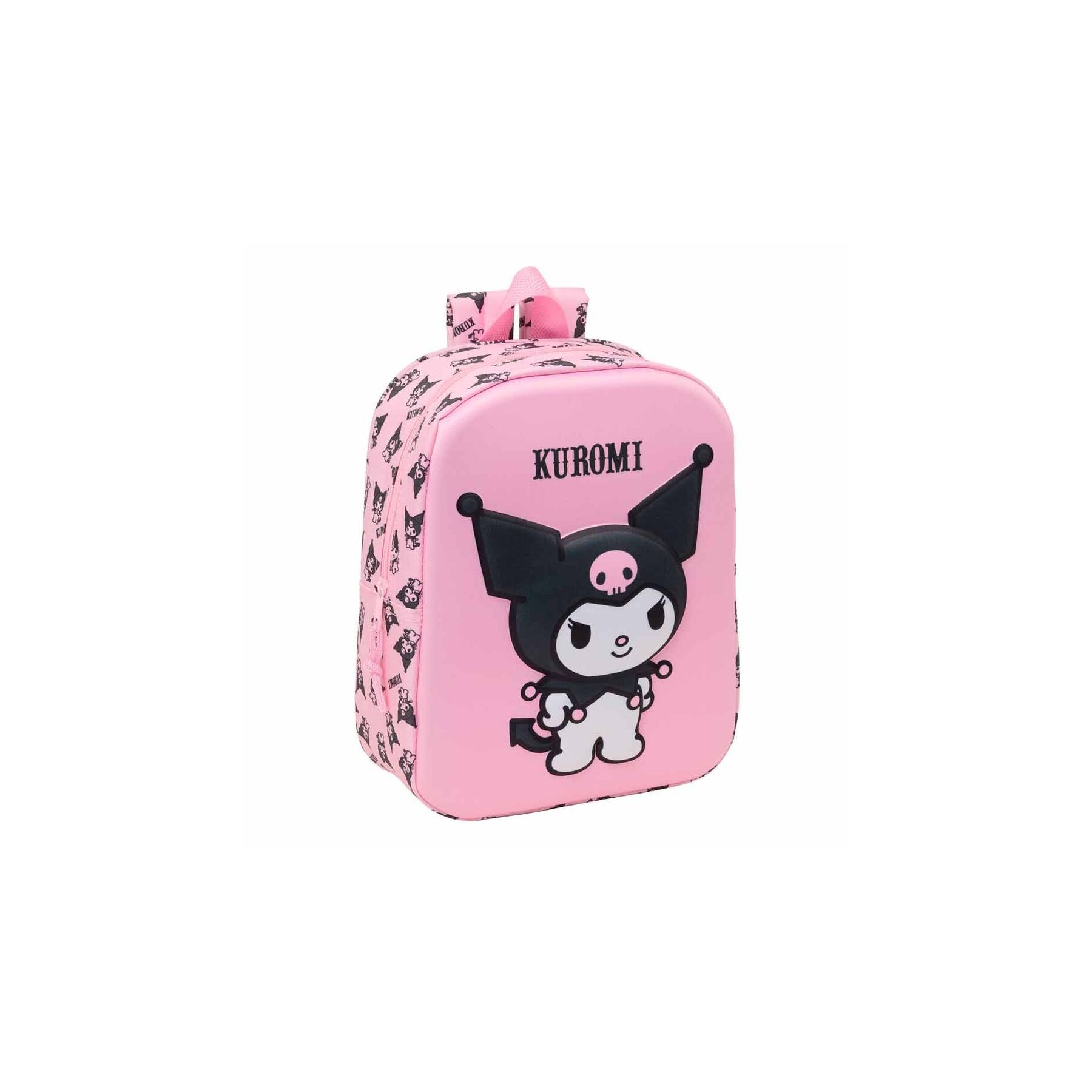 Mochila 3D Kuromi Hello Kitty 27Cm