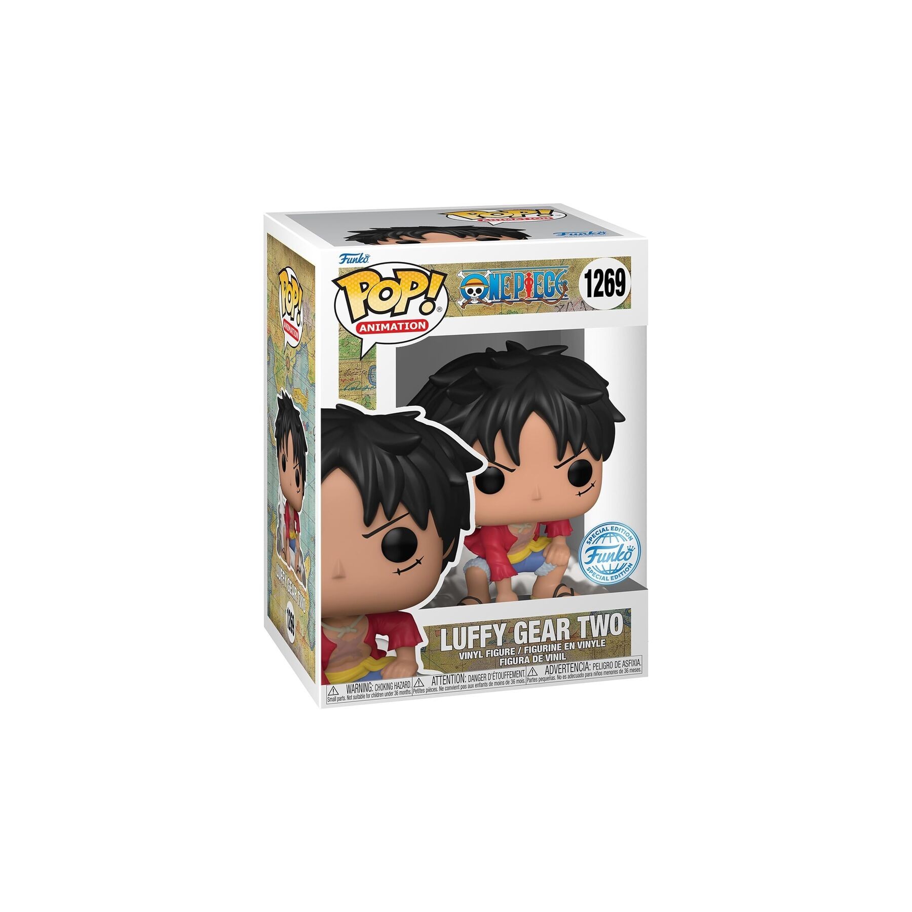 Figura Pop One Piece Luffy Gear Two Exclusive