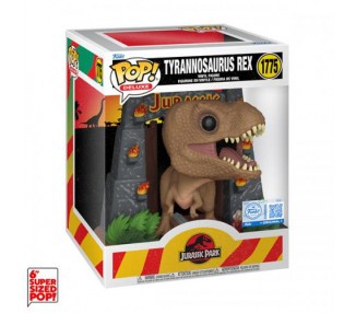 Funko POP! Jurassic Park: T-Rex w/Gates (1775) DLX EXM