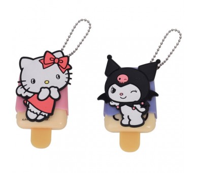 Blister 2 Balsamos Labiales 3D Kuromi & Hello Kitty