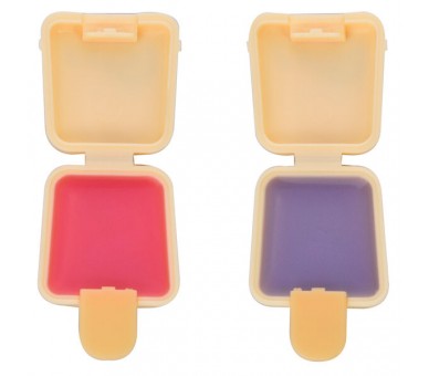 Blister 2 Balsamos Labiales 3D Kuromi & Hello Kitty