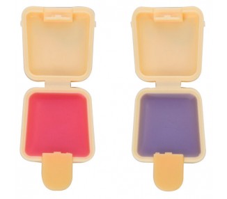 Blister 2 Balsamos Labiales 3D Kuromi & Hello Kitty