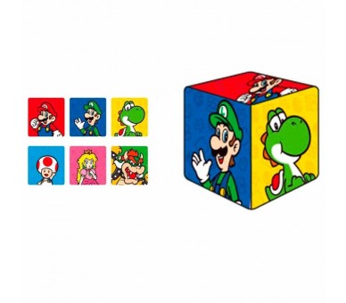 Cojin dado 3D Super Mario Bros