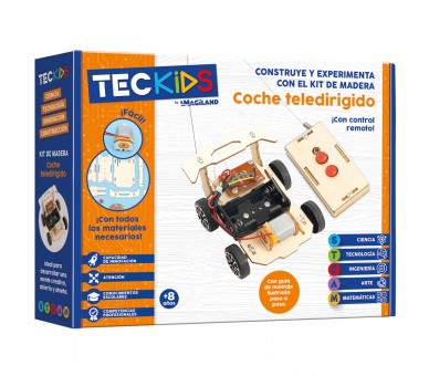 Maqueta Coche Teledirigido madera