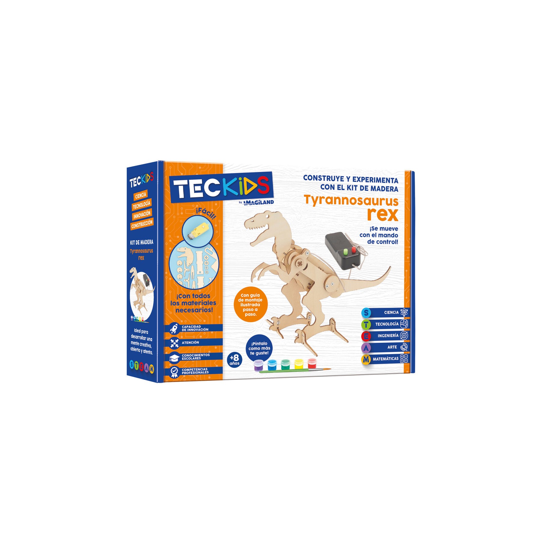 Maqueta Tyrannosaurus Rex madera