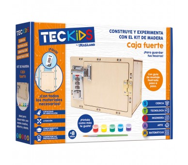 Maqueta Caja Fuerte madera