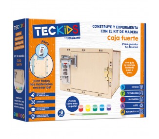 Maqueta Caja Fuerte madera