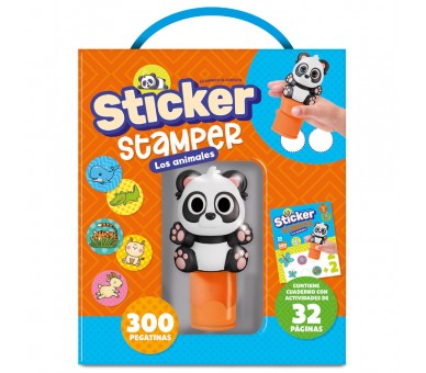 Kit Sticker Stamper Animales
