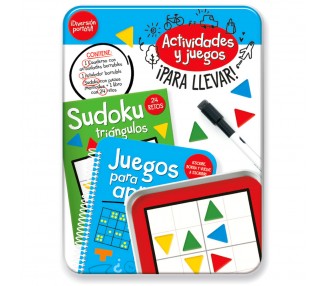 Kit Actividades Portatil Retos de Ingenio español