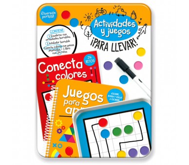 Kit Actividades Portatil Conecta Colores español
