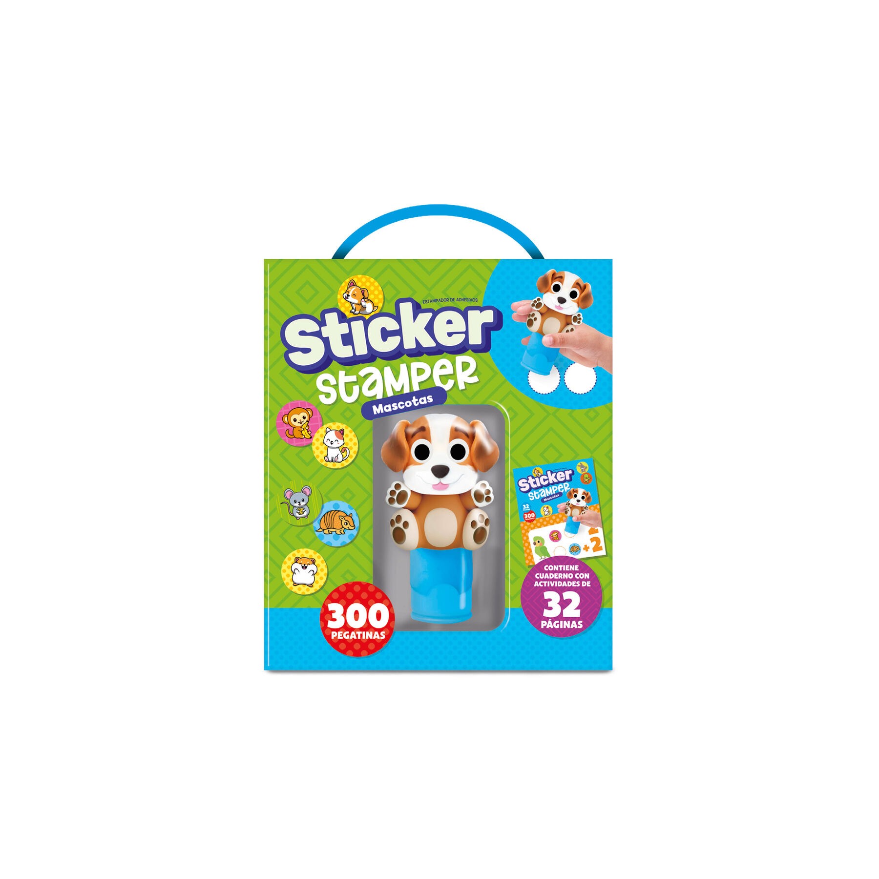Kit Sticker Stamper Mascotas
