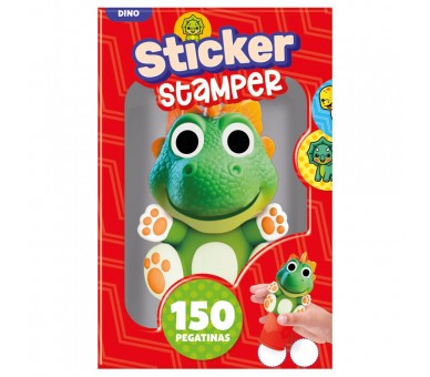 Sticker Stamper Dino