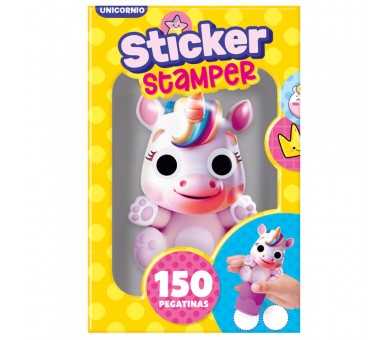 Sticker Stamper Unicornio
