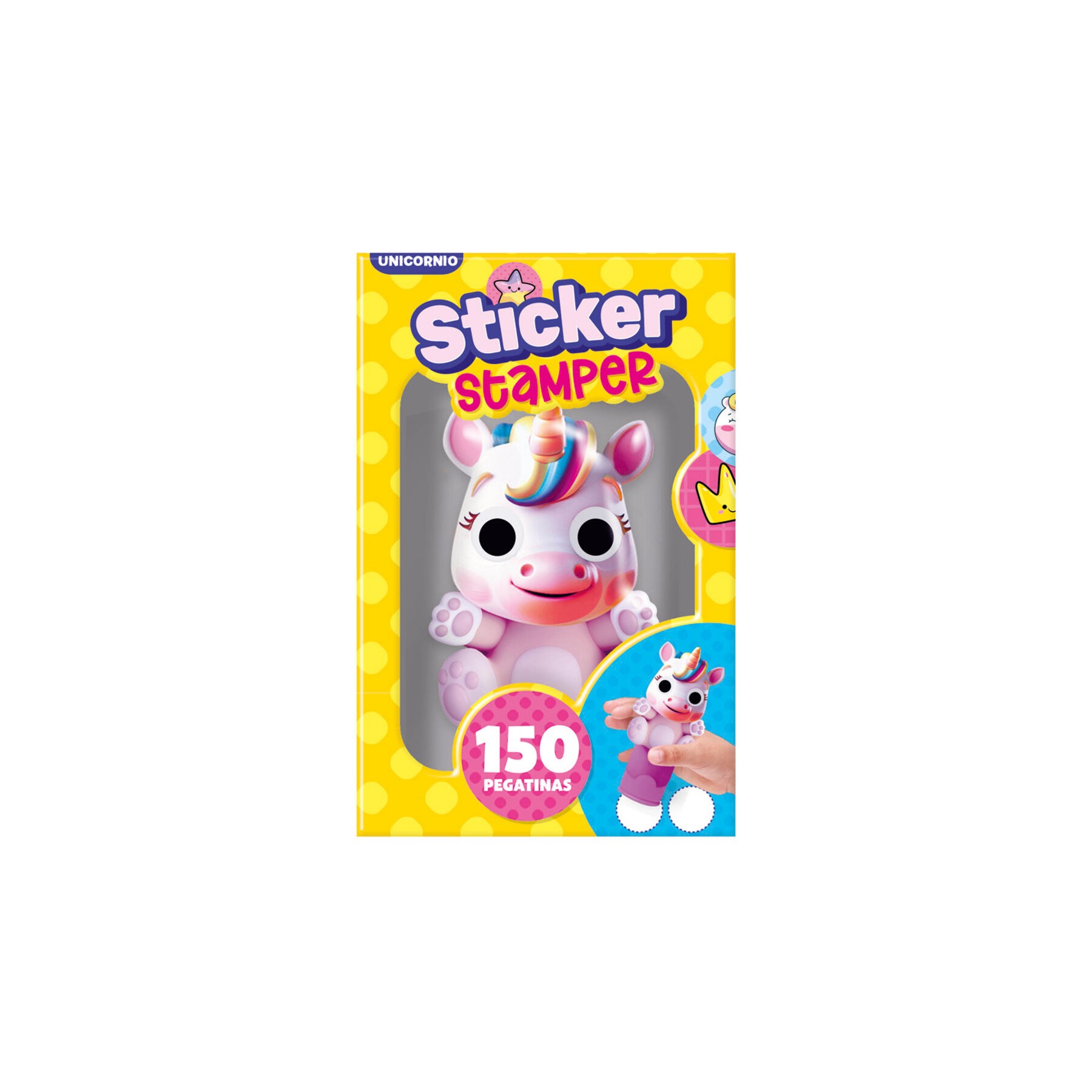 Sticker Stamper Unicornio