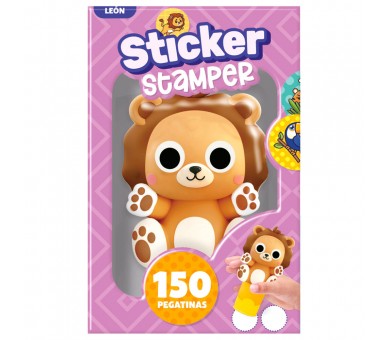 Sticker Stamper Leon