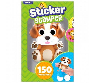 Sticker Stamper Perro
