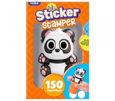 Sticker Stamper Panda