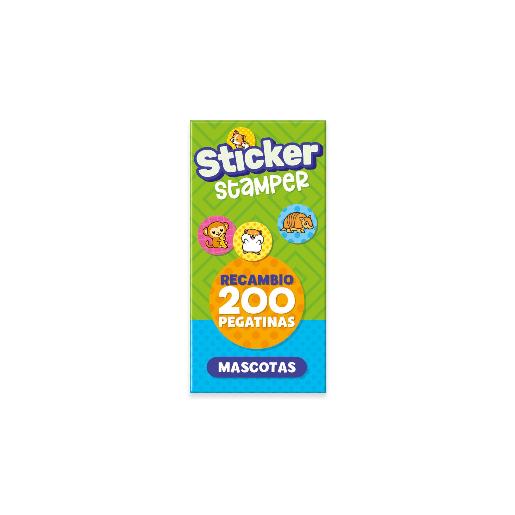 Recambio Sticker Stamper Mascotas